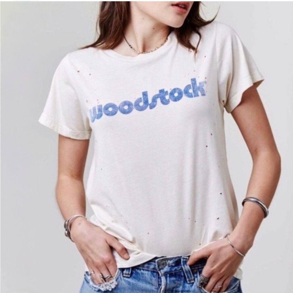 Daydreamer by Free People x Woodstock Vintage Graphic Tee XS